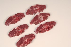 Fully trimmed Barnsley chop Meat Cut Spec Step 6